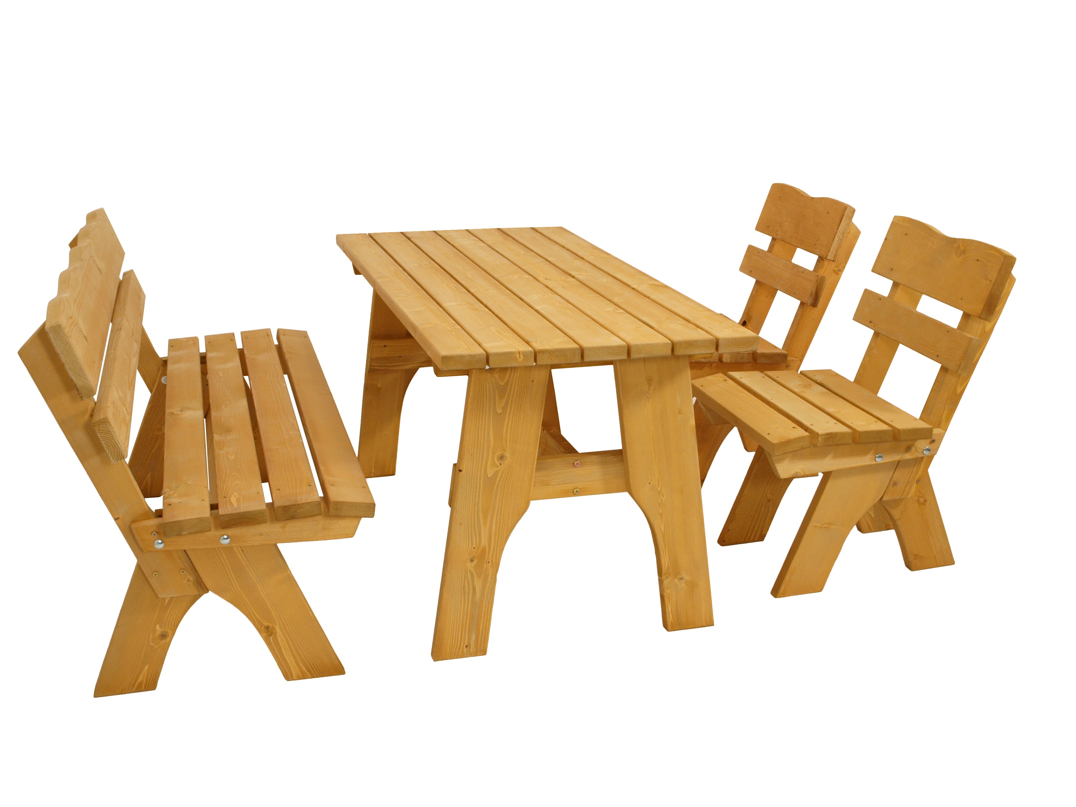 TPFGarden 4-teilige Garnitur DRIEBURG aus Kiefer massiv TPFGarden 4-teilige Garnitur DRIEBURG aus Kiefer massiv