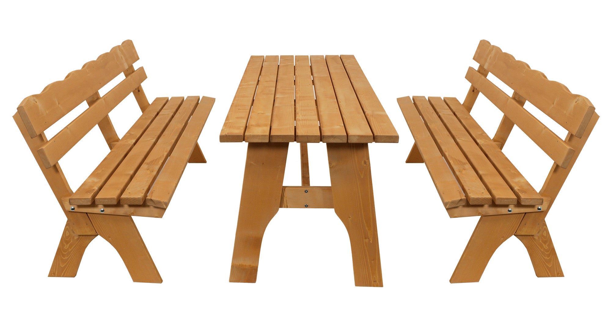 TPFGarden 3-teilige Garnitur DRIEBURG aus Kiefer massiv TPFGarden 3-teilige Garnitur DRIEBURG aus Kiefer massiv