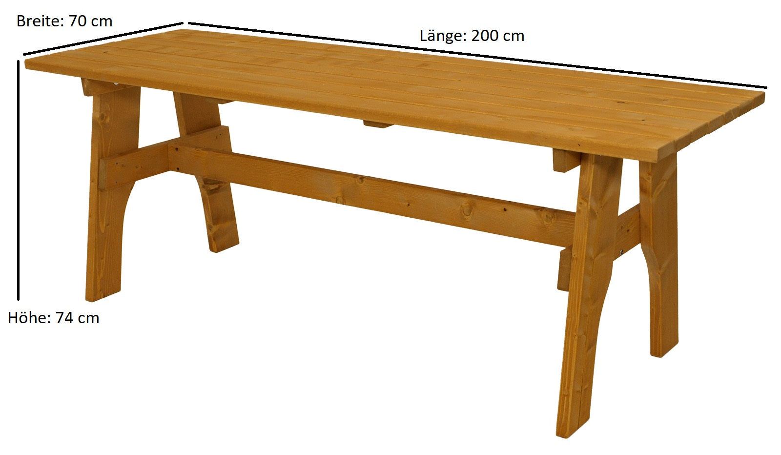 TPFGarden 3-teilige Garnitur DRIEBURG aus Kiefer massiv TPFGarden 3-teilige Garnitur DRIEBURG aus Kiefer massiv