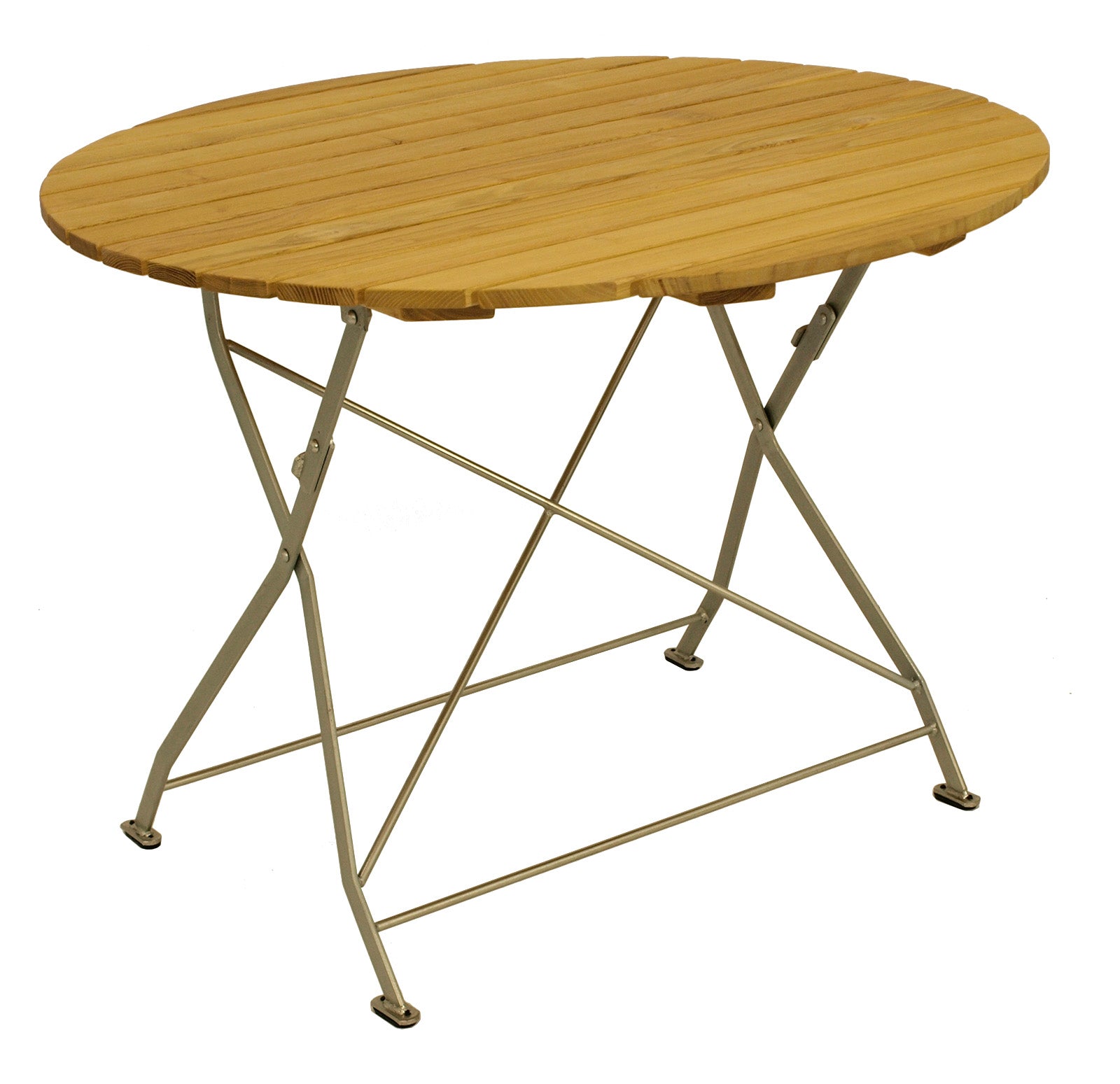 TPFGarden® Klapptisch BAD BELZIG aus Robinienholz 100 cm rund, Stahlgestell Verzinkt TPFGarden® Klapptisch BAD BELZIG aus Robinienholz 100 cm rund, Stahlgestell Verzinkt