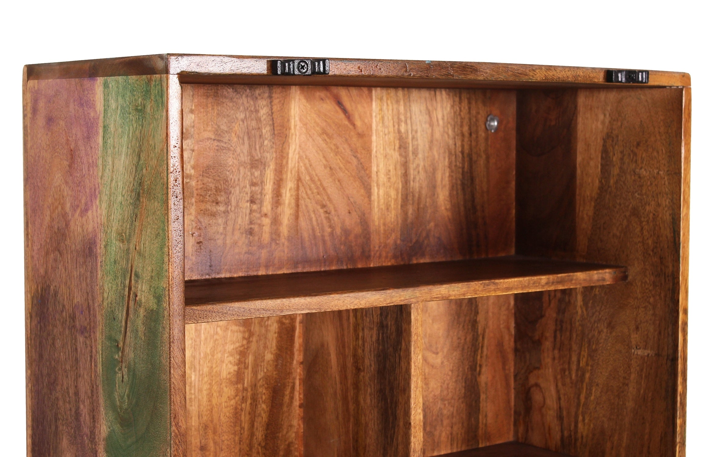 TPFLiving Cordowa Klapptisch mit 2 Hockern Altholz mit starken Gebrauchsspuren, lackiert bunt TPFLiving Cordowa Klapptisch mit 2 Hockern Altholz mit starken Gebrauchsspuren, lackiert bunt