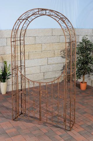 TPFGarden Rosenbogen Shinay mit Tor TPFGarden Rosenbogen Shinay mit Tor