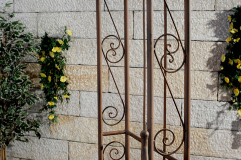 TPFGarden Rosenbogen Shinay mit Tor TPFGarden Rosenbogen Shinay mit Tor