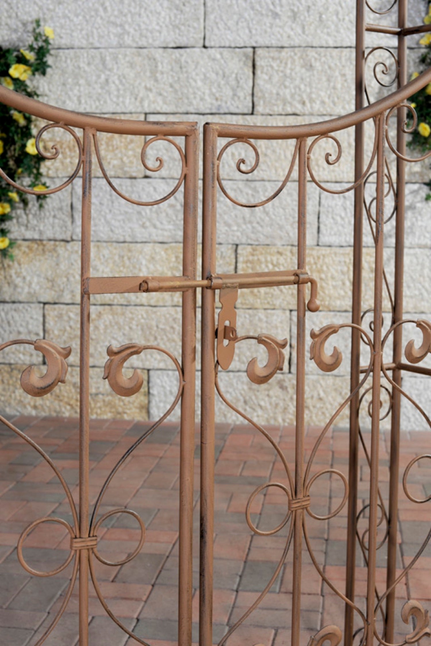 TPFGarden Rosenbogen Shinay mit Tor TPFGarden Rosenbogen Shinay mit Tor