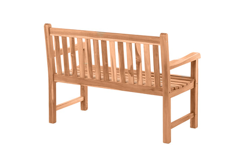 TPFGarden Gartenbank Teaka 2-Sitzer mit Rücken- und Armlehne, 120 cm,Teakholz TPFGarden Gartenbank Teaka 2-Sitzer mit Rücken- und Armlehne, 120 cm,Teakholz