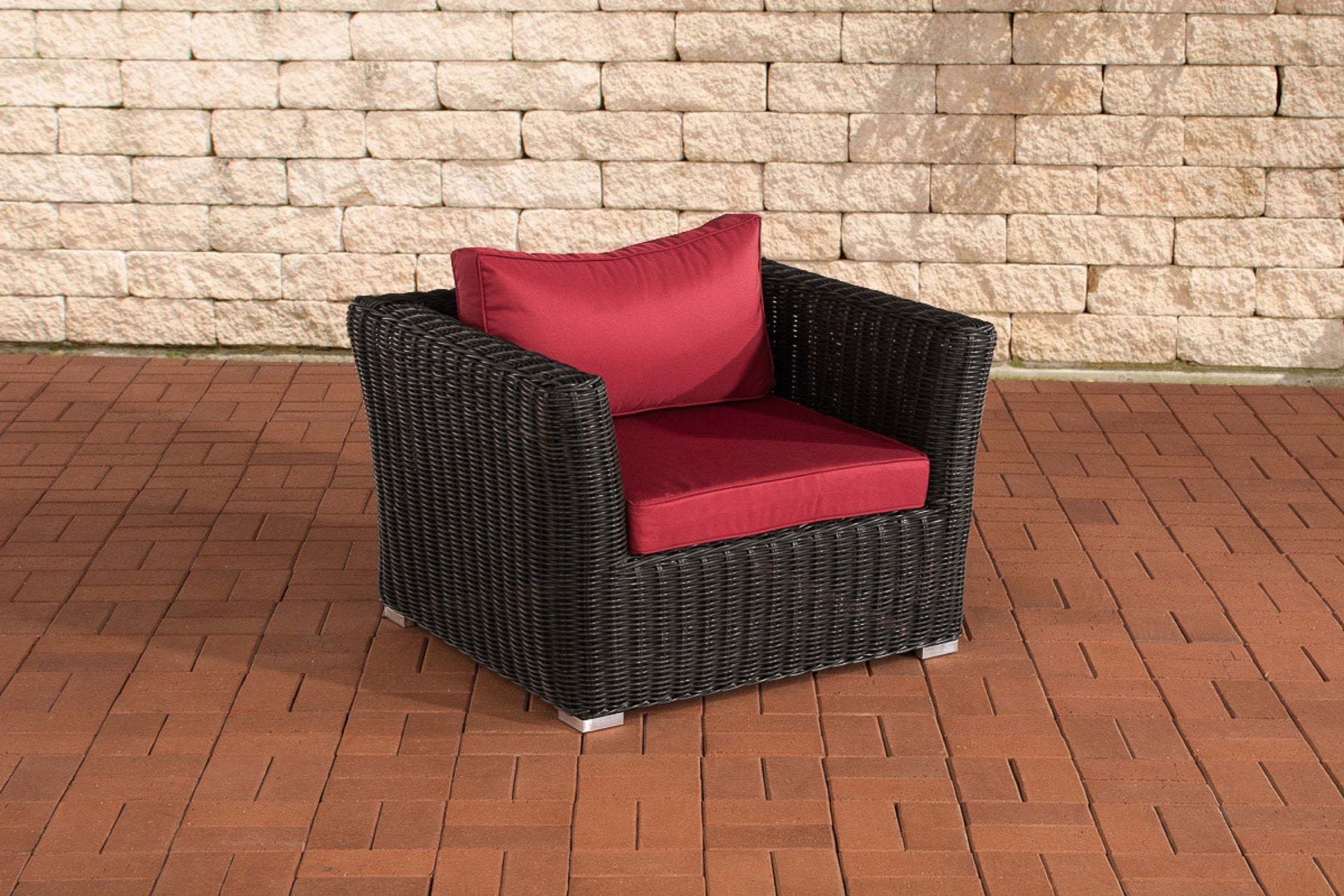 TPFGarden Sessel Mandy Rubinrot TPFGarden Sessel Mandy Rubinrot