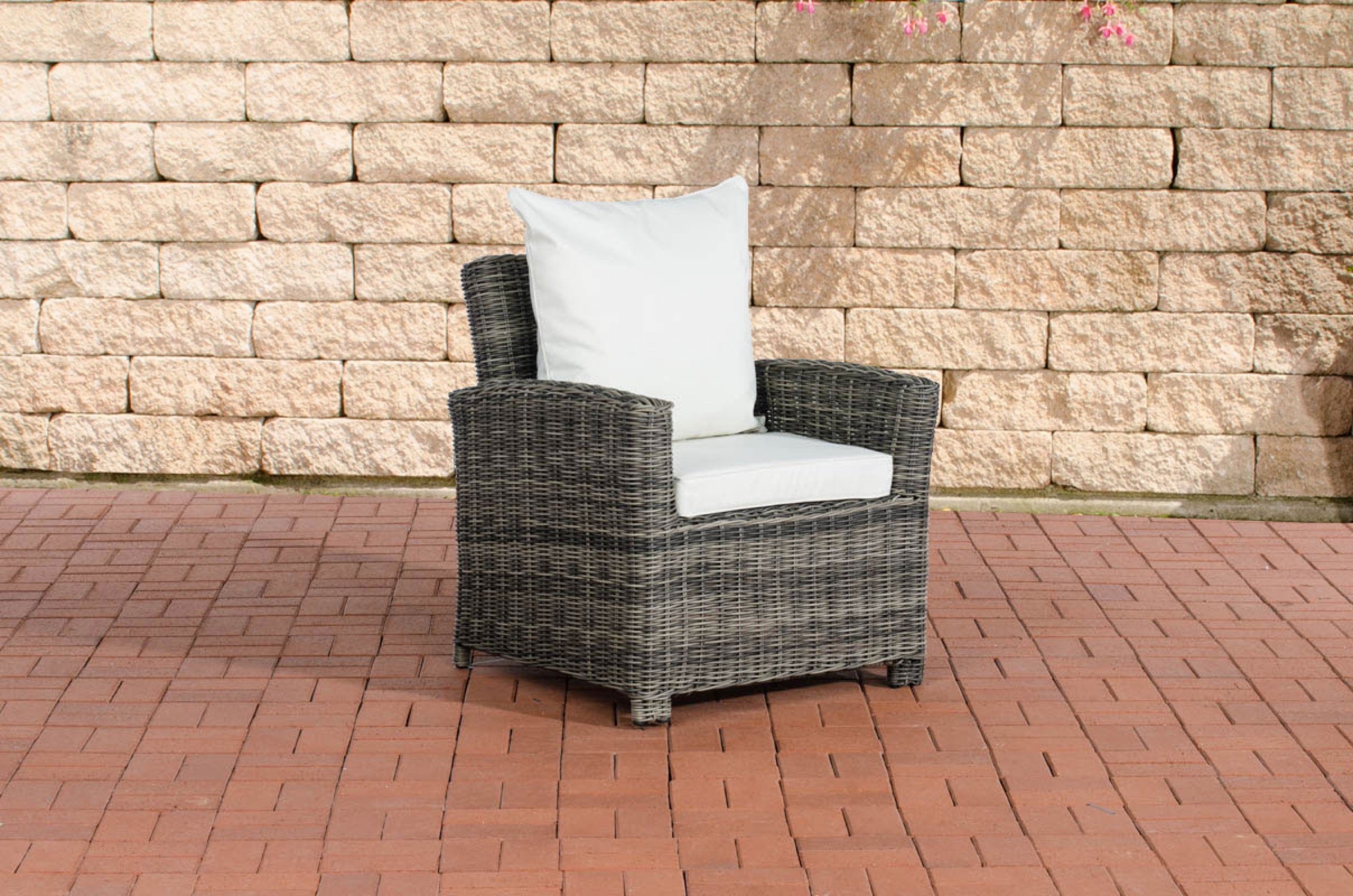 TPFGarden Sessel Fino Cremeweiss 5mm TPFGarden Sessel Fino Cremeweiss 5mm