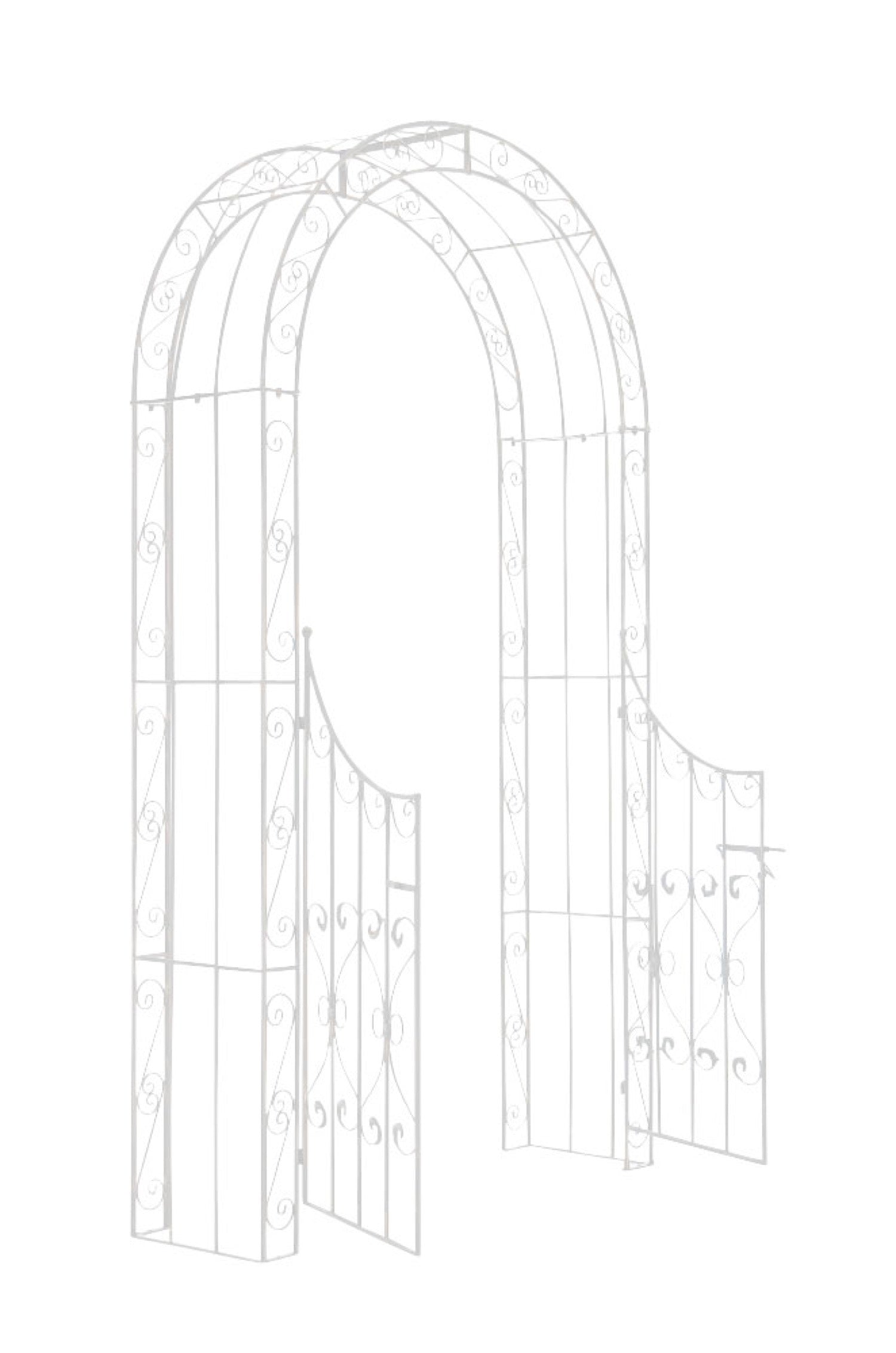 TPFGarden Rosenbogen Shinay mit Tor TPFGarden Rosenbogen Shinay mit Tor