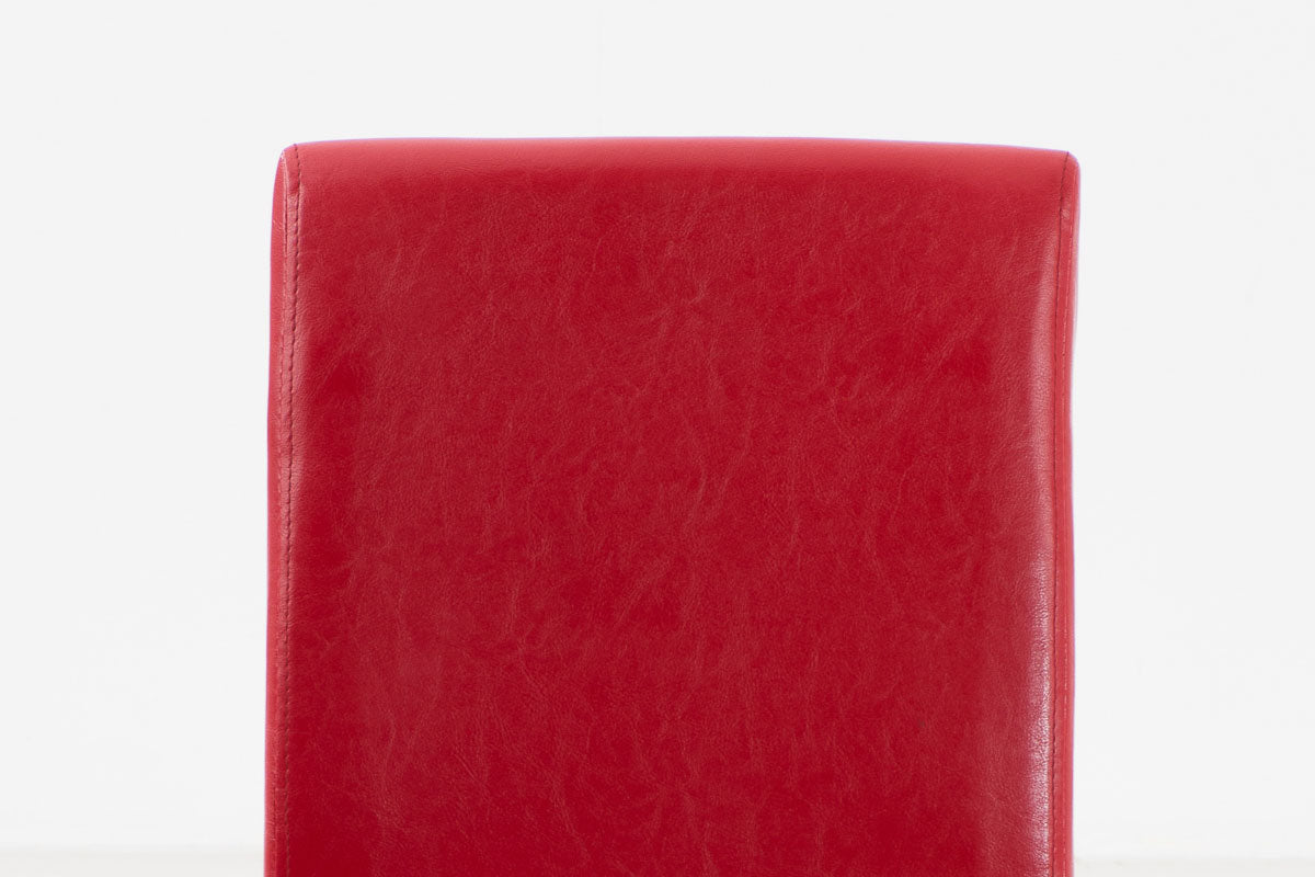 TPFLiving Esszimmerstuhl Ines Kunstleder Gestell Holz Dunkelbraun TPFLiving Esszimmerstuhl Ines Kunstleder Gestell Holz Dunkelbraun