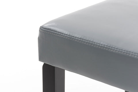 TPFLiving Esszimmerstuhl Ines Kunstleder Gestell Holz Schwarz TPFLiving Esszimmerstuhl Ines Kunstleder Gestell Holz Schwarz