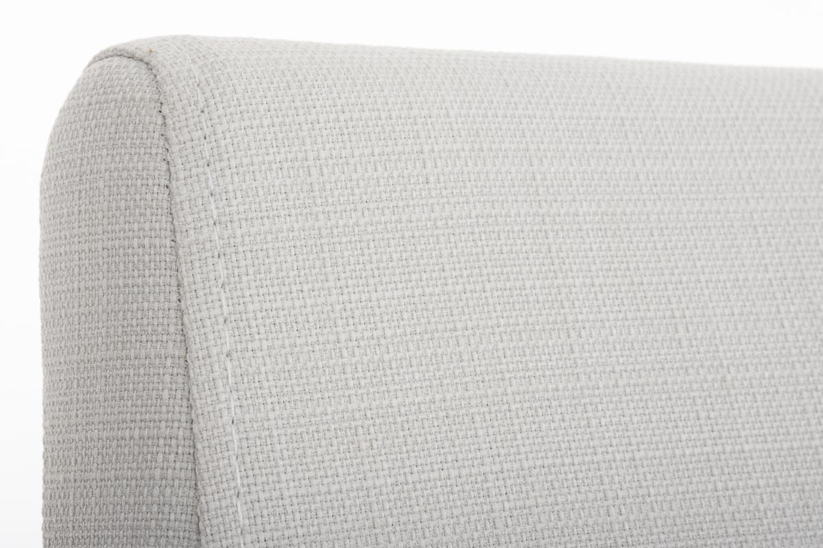 TPFLiving Esszimmerstuhl Belfast Stoff Freischwinger Gestell Edelstahl TPFLiving Esszimmerstuhl Belfast Stoff Freischwinger Gestell Edelstahl