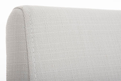 TPFLiving Esszimmerstuhl Belfast Stoff Freischwinger Gestell Edelstahl TPFLiving Esszimmerstuhl Belfast Stoff Freischwinger Gestell Edelstahl