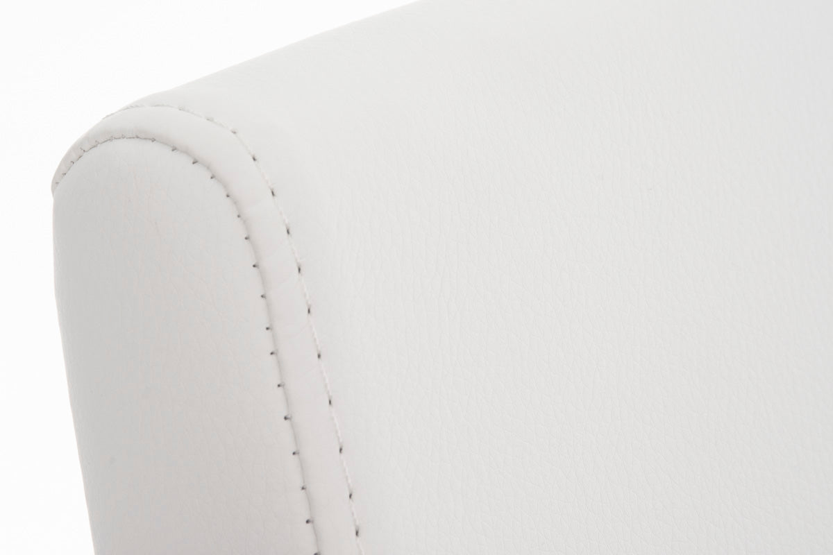 TPFLiving Esszimmerstuhl Colle Kunstleder Gestell Edelstahl gebürstet TPFLiving Esszimmerstuhl Colle Kunstleder Gestell Edelstahl gebürstet