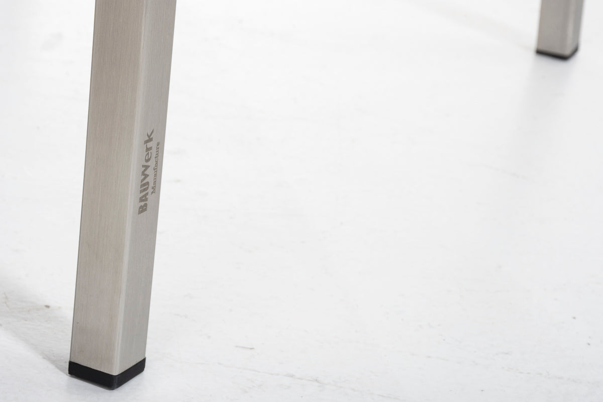 TPFLiving Esszimmerstuhl Colle Kunstleder Gestell Edelstahl gebürstet TPFLiving Esszimmerstuhl Colle Kunstleder Gestell Edelstahl gebürstet