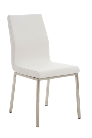 TPFLiving Esszimmerstuhl Colle Stoff Gestell Edelstahl gebürstet TPFLiving Esszimmerstuhl Colle Stoff Gestell Edelstahl gebürstet