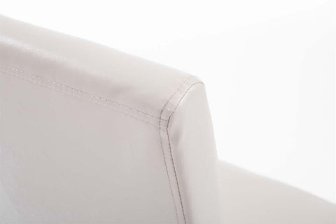 TPFLiving Esszimmerstuhl Ines Kunstleder Gestell Holz Natura TPFLiving Esszimmerstuhl Ines Kunstleder Gestell Holz Natura