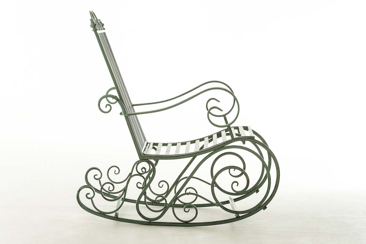 TPFLiving Schaukelstuhl Smilla - Gestell Eisen antik TPFLiving Schaukelstuhl Smilla - Gestell Eisen antik