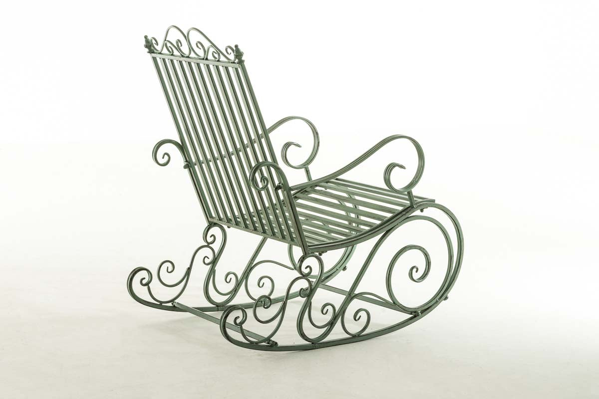 TPFLiving Schaukelstuhl Smilla - Gestell Eisen antik TPFLiving Schaukelstuhl Smilla - Gestell Eisen antik