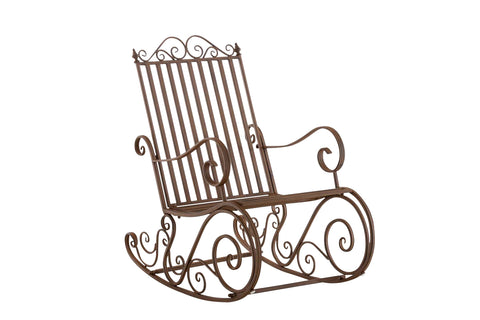 TPFLiving Schaukelstuhl Smilla - Gestell Eisen antik TPFLiving Schaukelstuhl Smilla - Gestell Eisen antik