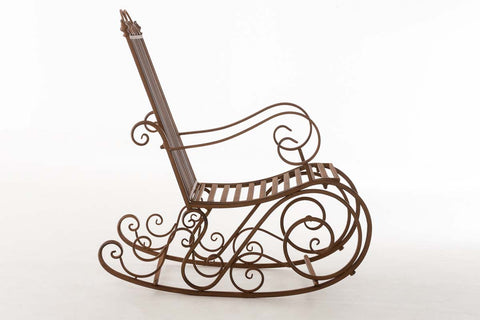 TPFLiving Schaukelstuhl Smilla - Gestell Eisen antik TPFLiving Schaukelstuhl Smilla - Gestell Eisen antik