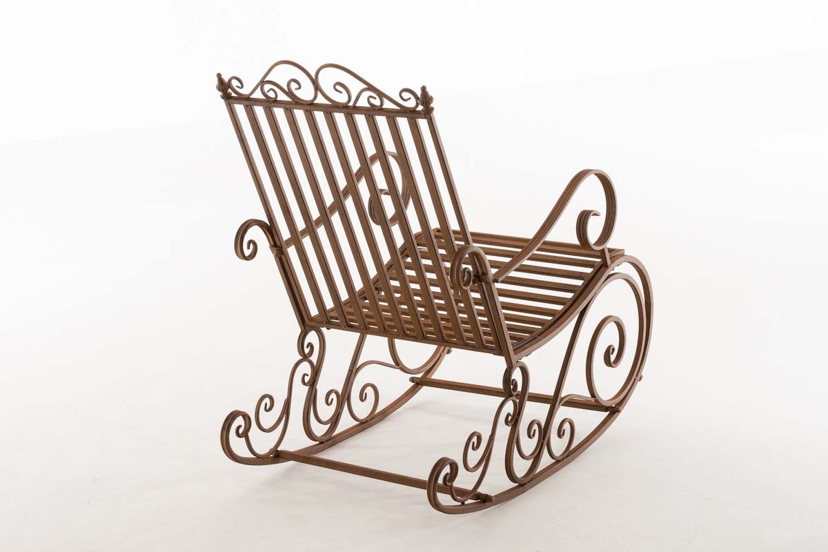 TPFLiving Schaukelstuhl Smilla - Gestell Eisen antik TPFLiving Schaukelstuhl Smilla - Gestell Eisen antik