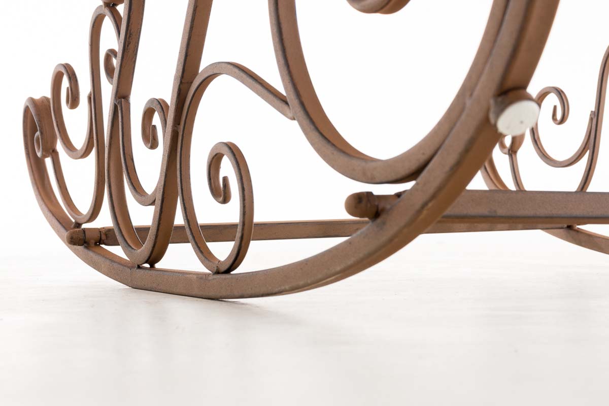 TPFLiving Schaukelstuhl Smilla - Gestell Eisen antik TPFLiving Schaukelstuhl Smilla - Gestell Eisen antik