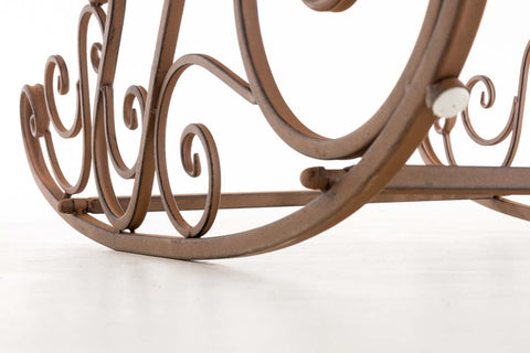 TPFLiving Schaukelstuhl Smilla - Gestell Eisen antik TPFLiving Schaukelstuhl Smilla - Gestell Eisen antik