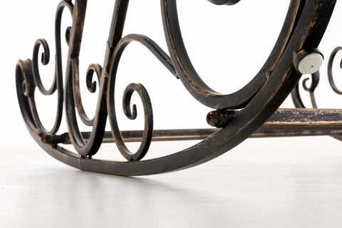 TPFLiving Schaukelstuhl Smilla - Gestell Eisen antik TPFLiving Schaukelstuhl Smilla - Gestell Eisen antik