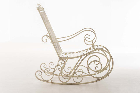 TPFLiving Schaukelstuhl Smilla - Gestell Eisen antik TPFLiving Schaukelstuhl Smilla - Gestell Eisen antik