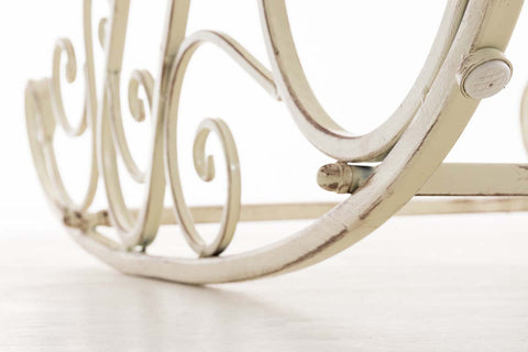 TPFLiving Schaukelstuhl Smilla - Gestell Eisen antik TPFLiving Schaukelstuhl Smilla - Gestell Eisen antik