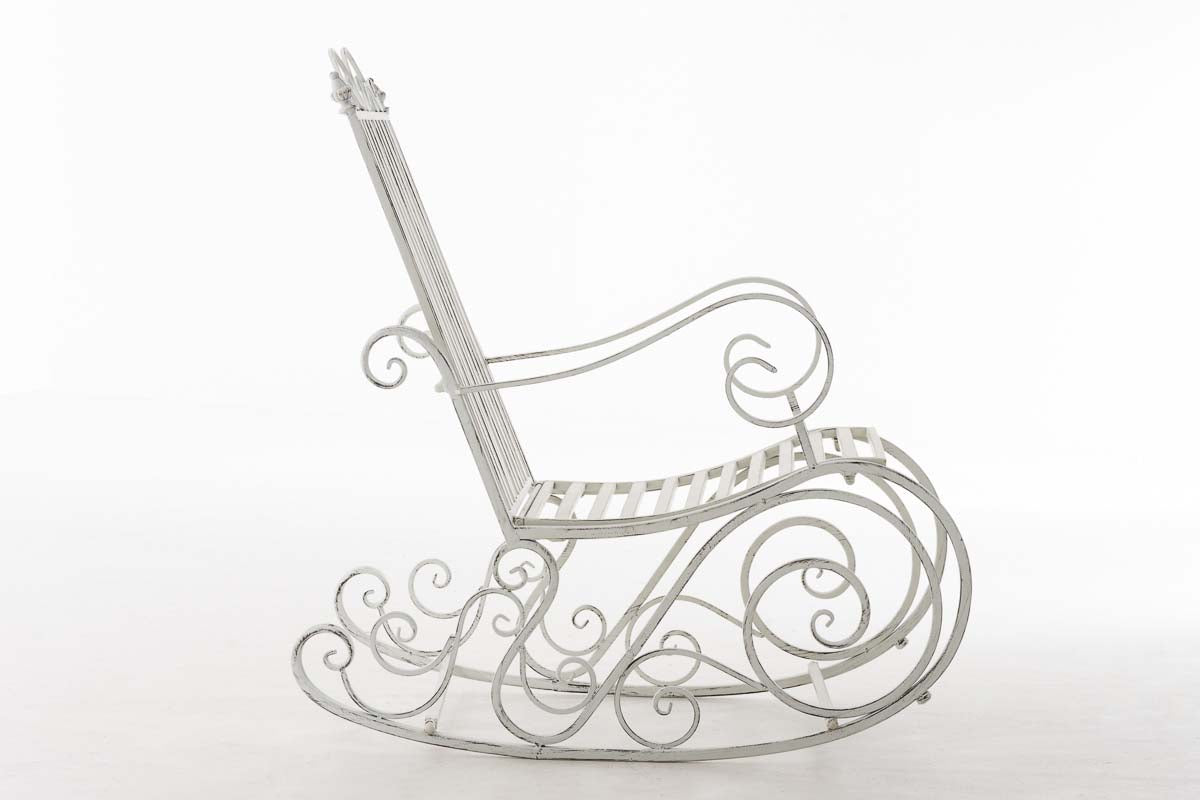 TPFLiving Schaukelstuhl Smilla - Gestell Eisen antik TPFLiving Schaukelstuhl Smilla - Gestell Eisen antik