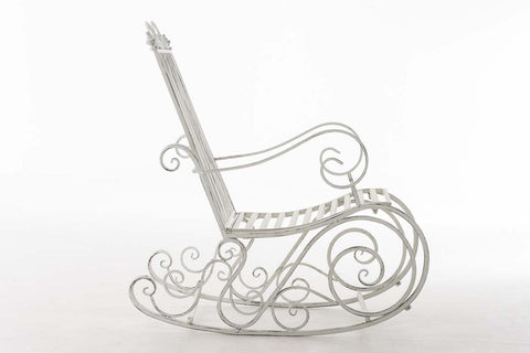 TPFLiving Schaukelstuhl Smilla - Gestell Eisen antik TPFLiving Schaukelstuhl Smilla - Gestell Eisen antik