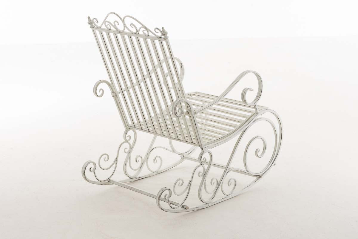 TPFLiving Schaukelstuhl Smilla - Gestell Eisen antik TPFLiving Schaukelstuhl Smilla - Gestell Eisen antik