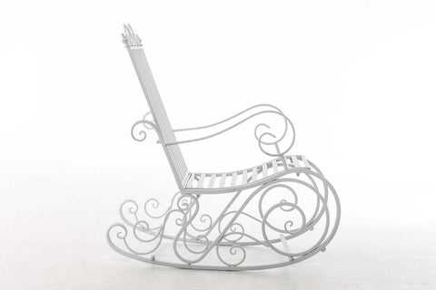 TPFLiving Schaukelstuhl Smilla - Gestell Eisen antik TPFLiving Schaukelstuhl Smilla - Gestell Eisen antik