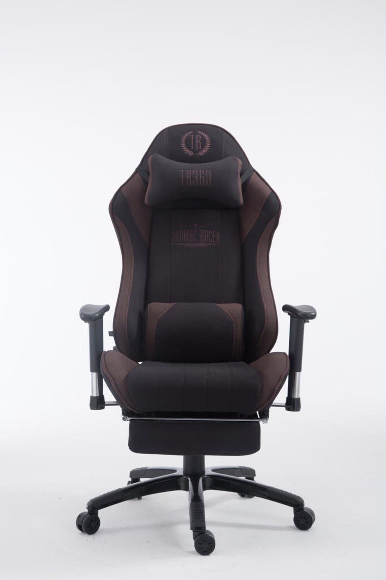 TPFLiving Racing Bürostuhl Shiva Stoff mit Fußablage TPFLiving Racing Bürostuhl Shiva Stoff mit Fußablage