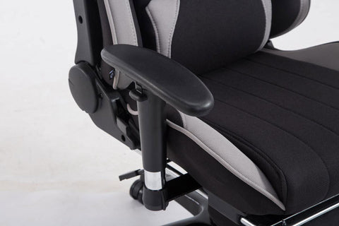 TPFLiving Racing Bürostuhl Shiva Stoff mit Fußablage TPFLiving Racing Bürostuhl Shiva Stoff mit Fußablage