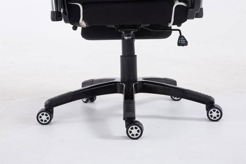 TPFLiving Racing Bürostuhl Shiva Stoff mit Fußablage TPFLiving Racing Bürostuhl Shiva Stoff mit Fußablage