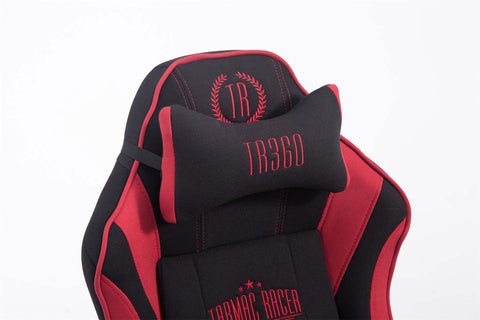 TPFLiving Racing Bürostuhl Shiva Stoff mit Fußablage TPFLiving Racing Bürostuhl Shiva Stoff mit Fußablage