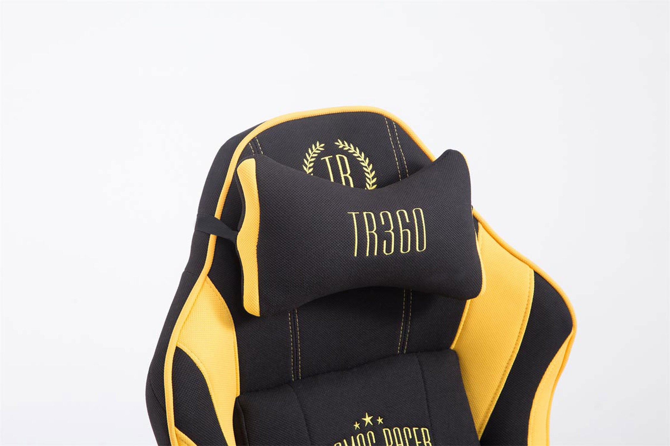 TPFLiving Racing Bürostuhl Shiva Stoff mit Fußablage TPFLiving Racing Bürostuhl Shiva Stoff mit Fußablage