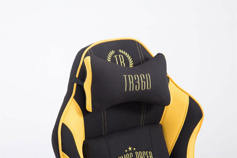 TPFLiving Racing Bürostuhl Shiva Stoff mit Fußablage TPFLiving Racing Bürostuhl Shiva Stoff mit Fußablage