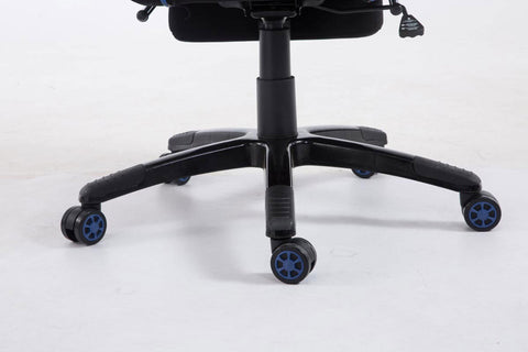 TPFLiving Racing Bürostuhl Shiva Stoff mit Fußablage TPFLiving Racing Bürostuhl Shiva Stoff mit Fußablage