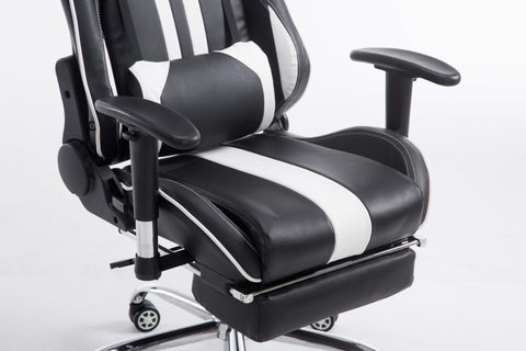 TPFLiving Racing Bürostuhl Limitless mit Fußablage TPFLiving Racing Bürostuhl Limitless mit Fußablage