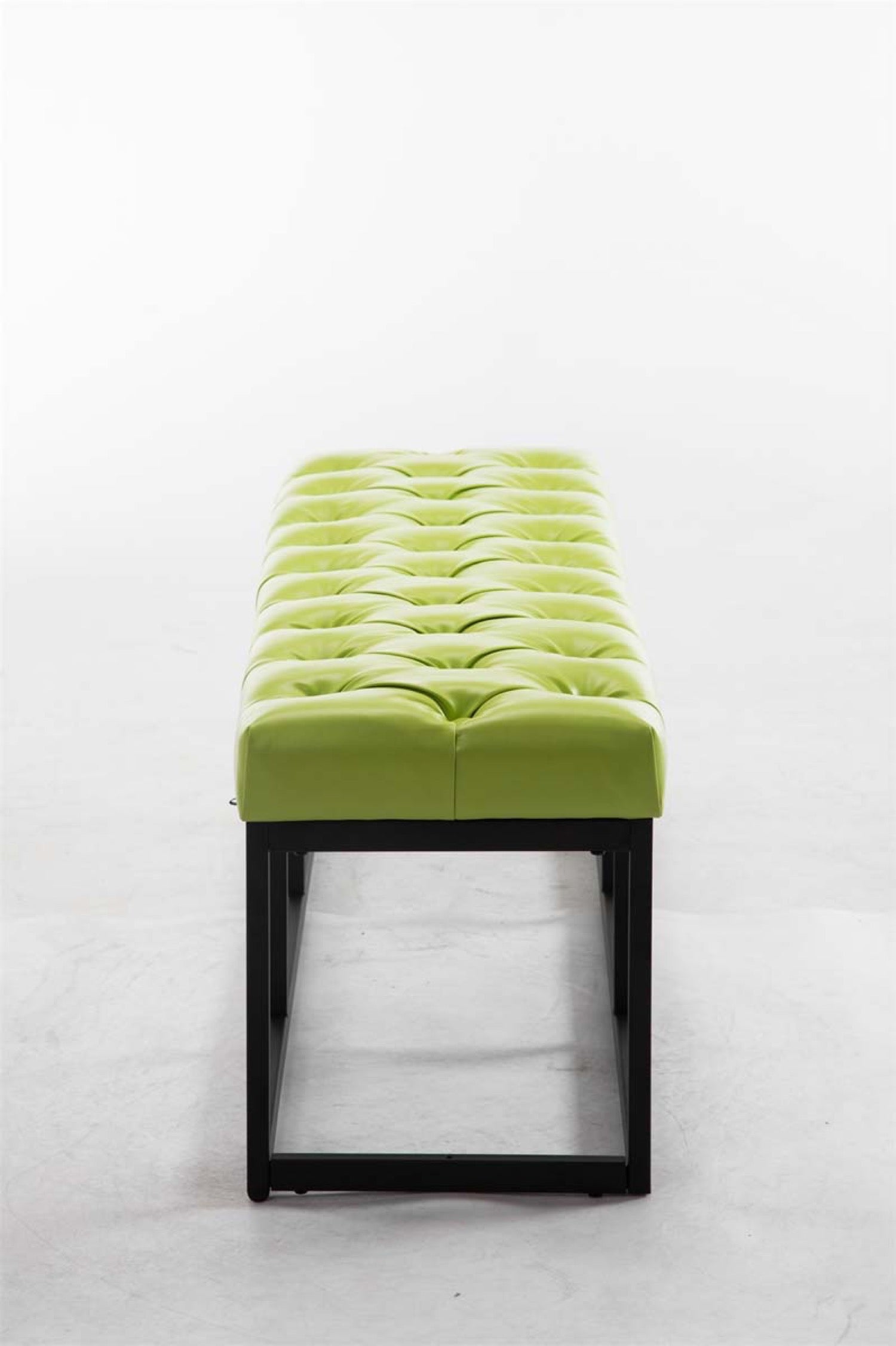 TPFLiving Sitzbank Amor Kunstleder - Gestell matt schwarz - 120 TPFLiving Sitzbank Amor Kunstleder - Gestell matt schwarz - 120