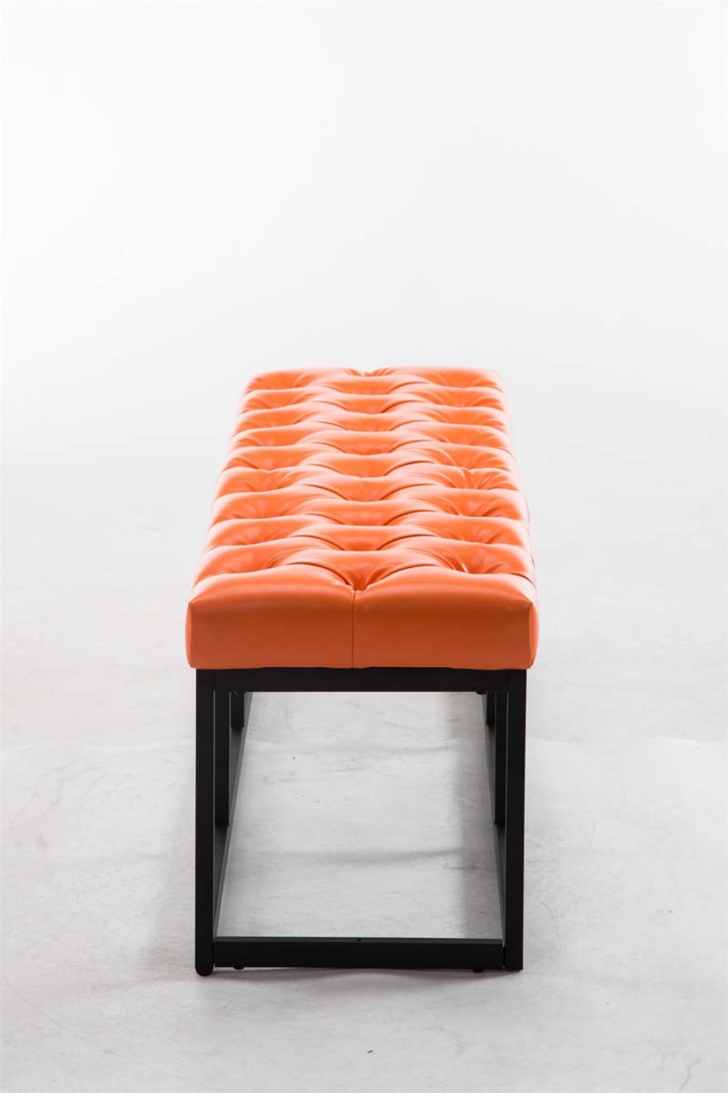 TPFLiving Sitzbank Amor Kunstleder - Gestell matt schwarz - 120 TPFLiving Sitzbank Amor Kunstleder - Gestell matt schwarz - 120