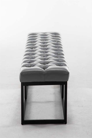 TPFLiving Sitzbank Amor Kunstleder - Gestell matt schwarz - 150 TPFLiving Sitzbank Amor Kunstleder - Gestell matt schwarz - 150