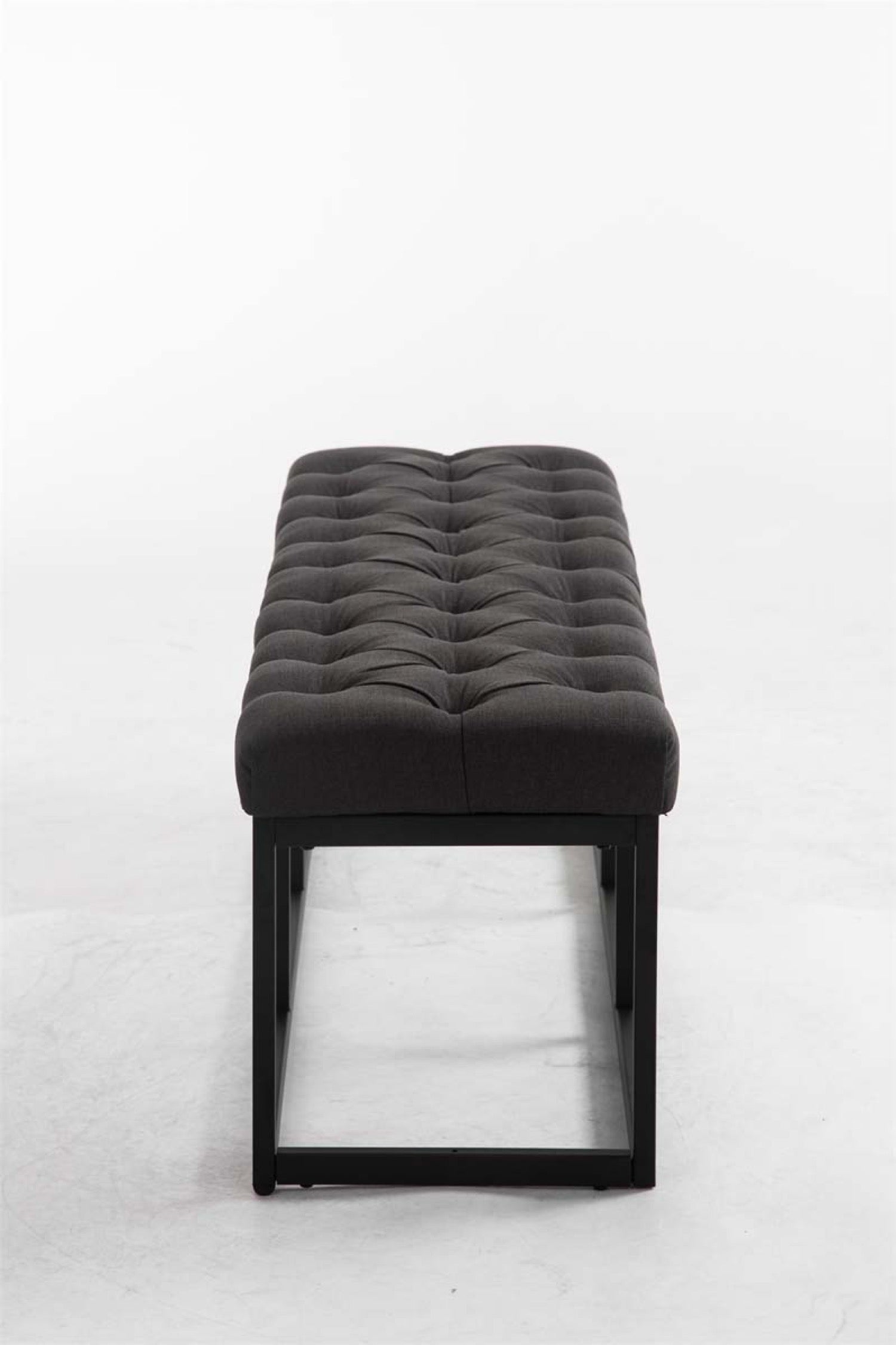 TPFLiving Sitzbank Amor Stoff - Gestell matt schwarz - 120 TPFLiving Sitzbank Amor Stoff - Gestell matt schwarz - 120