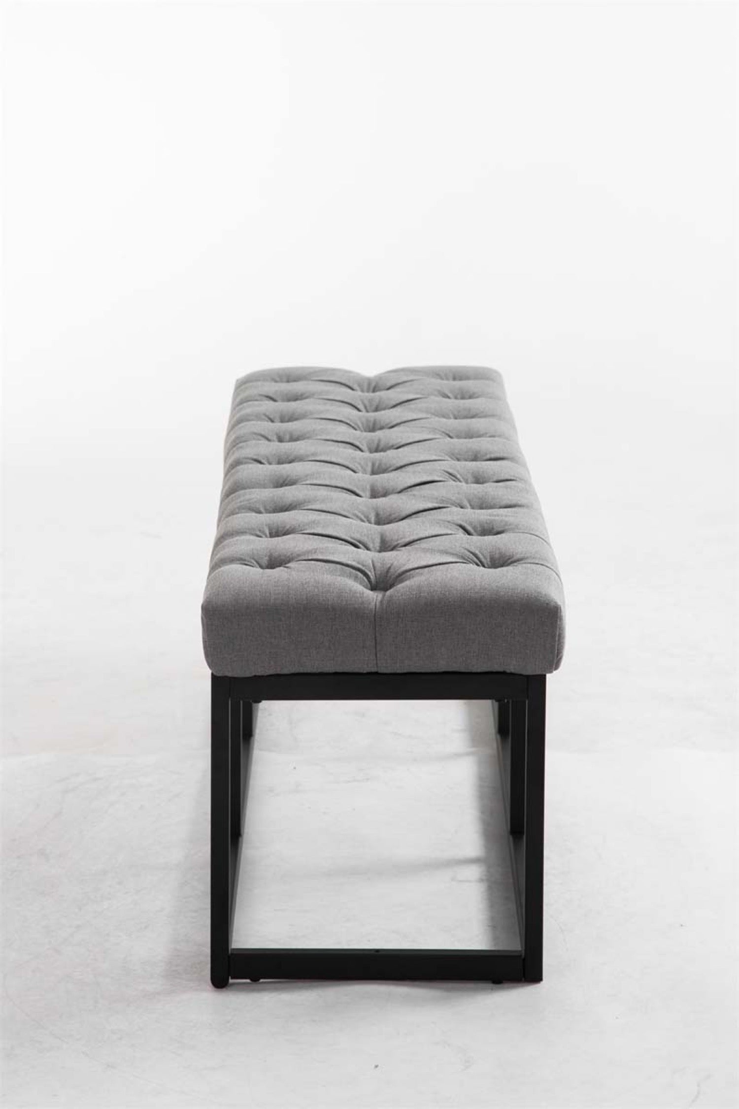 TPFLiving Sitzbank Amor Stoff - Gestell matt schwarz - 120 TPFLiving Sitzbank Amor Stoff - Gestell matt schwarz - 120