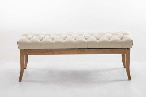 TPFLiving Sitzbank Romeo Kunstleder antik-hell 120 TPFLiving Sitzbank Romeo Kunstleder antik-hell 120