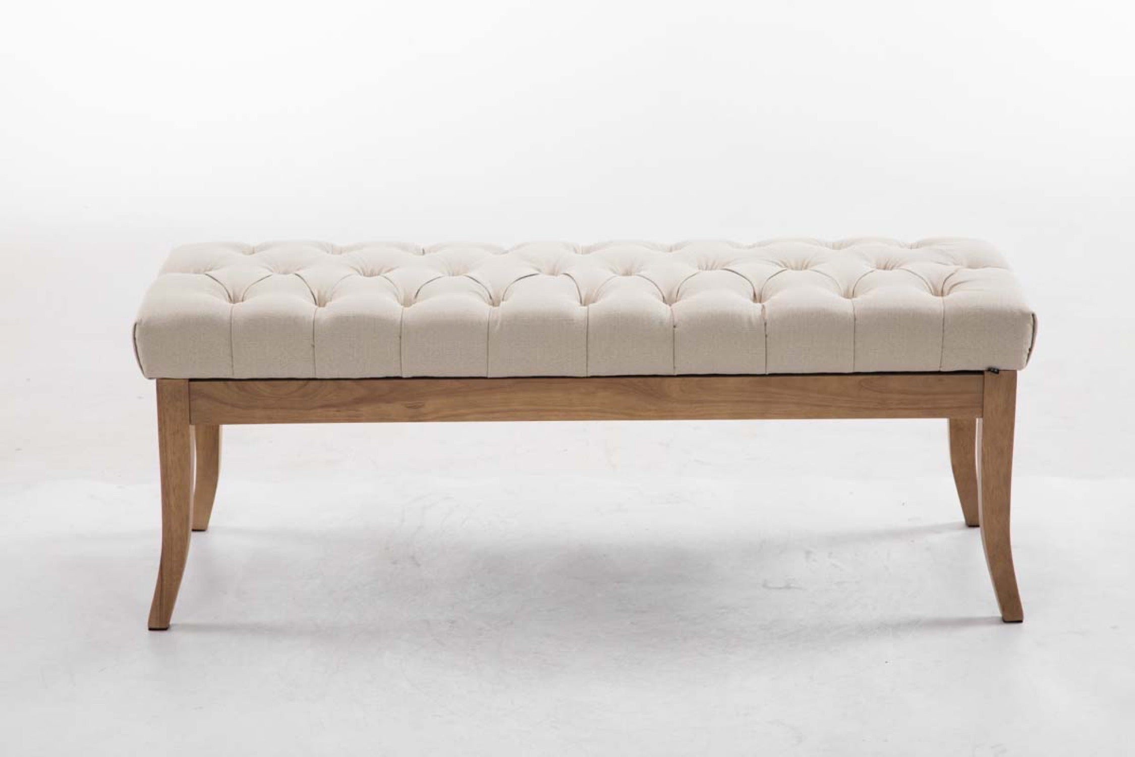 TPFLiving Sitzbank Romeo Stoff antik-hell 120 TPFLiving Sitzbank Romeo Stoff antik-hell 120