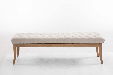 TPFLiving Sitzbank Romeo Stoff antik-hell 150 TPFLiving Sitzbank Romeo Stoff antik-hell 150